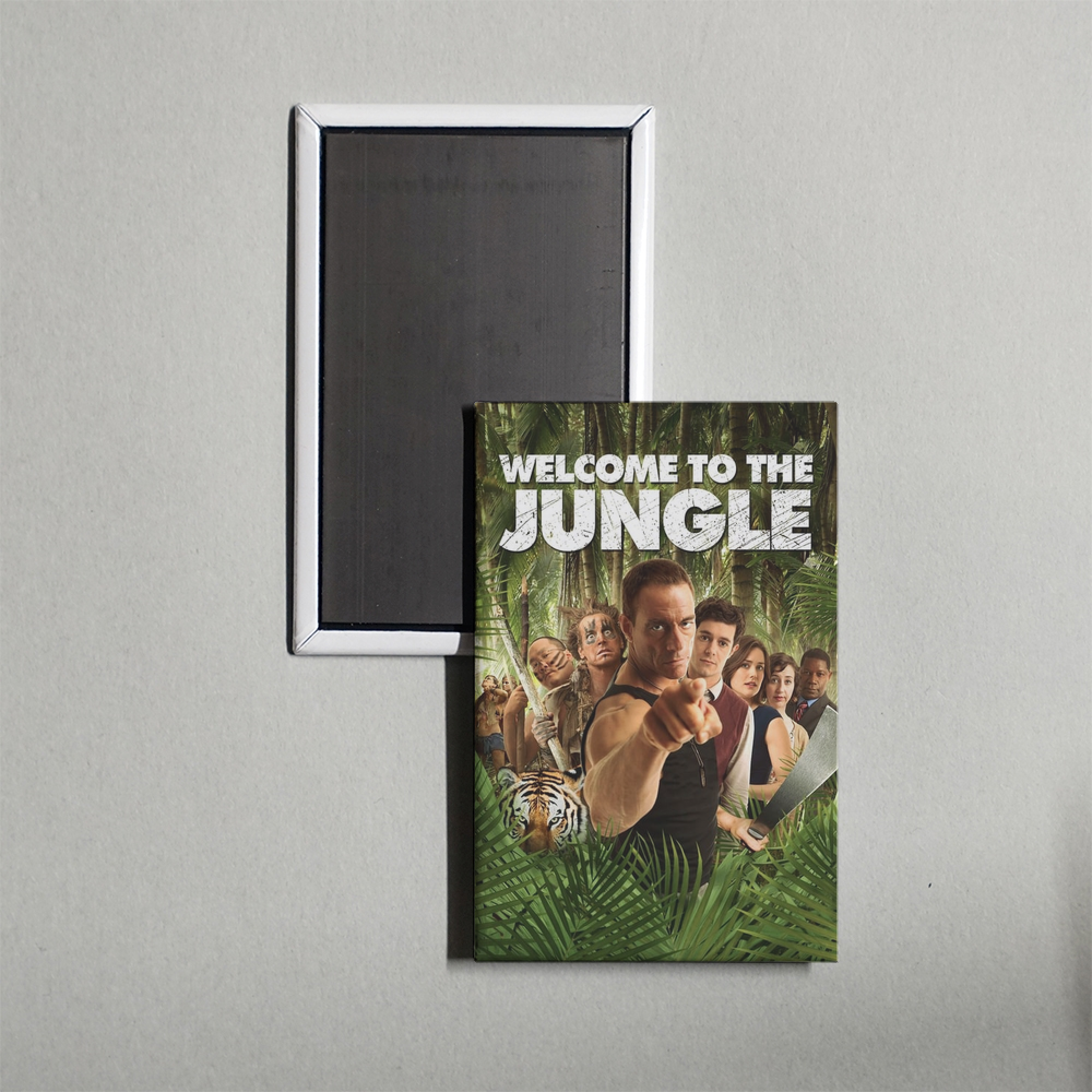 Welcome to the Jungle Mini Movie Fridge Magnet
