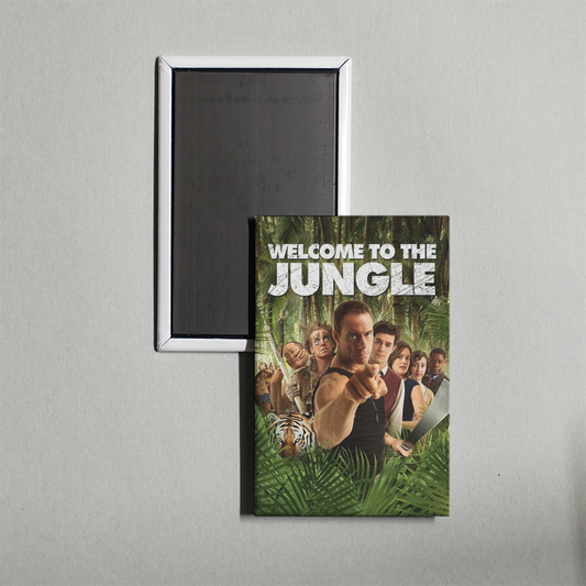 Welcome to the Jungle Mini Movie Fridge Magnet