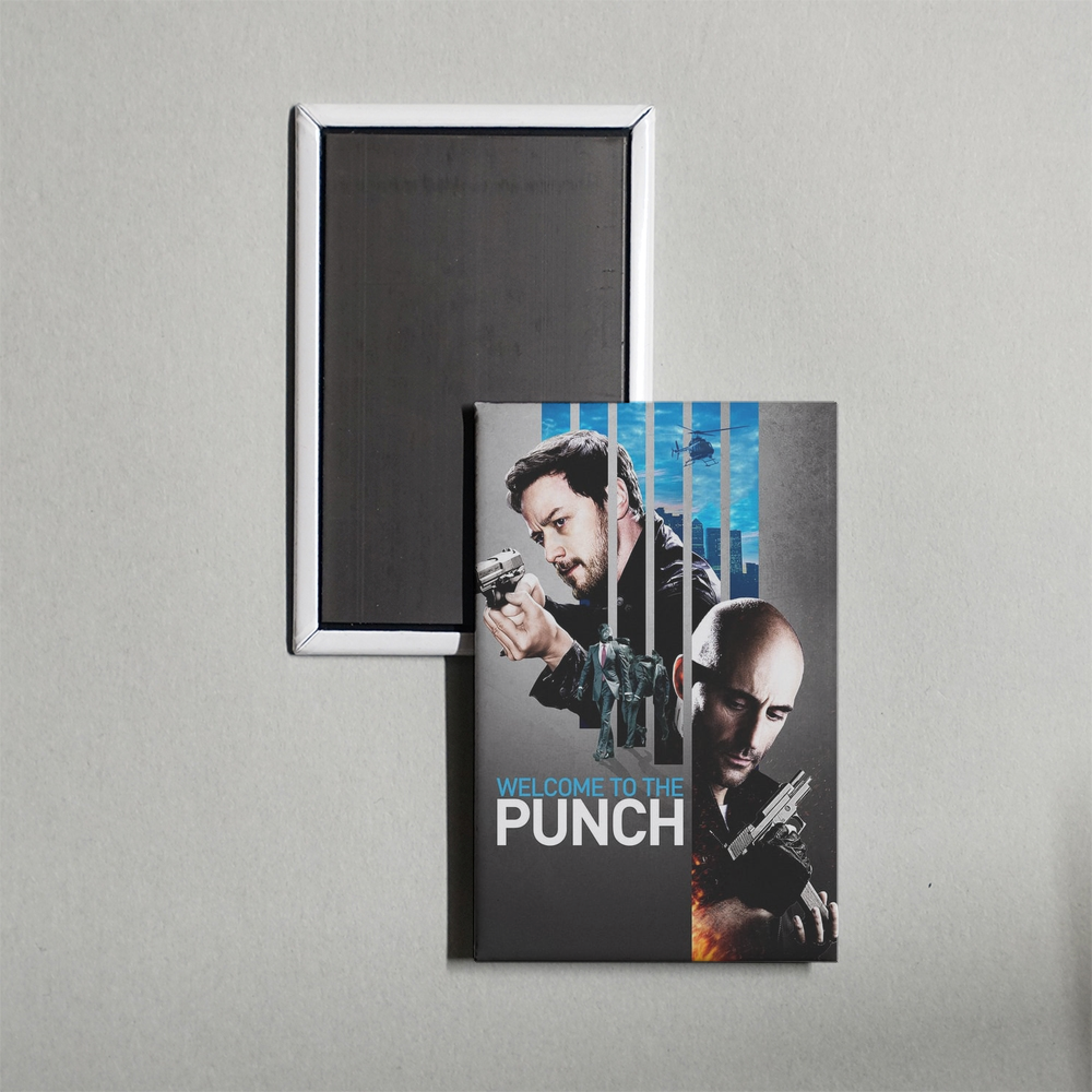 Welcome to the Punch Mini Movie Fridge Magnet