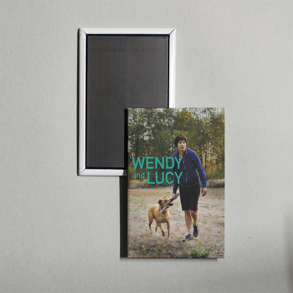 Wendy and Lucy Mini Movie Fridge Magnet