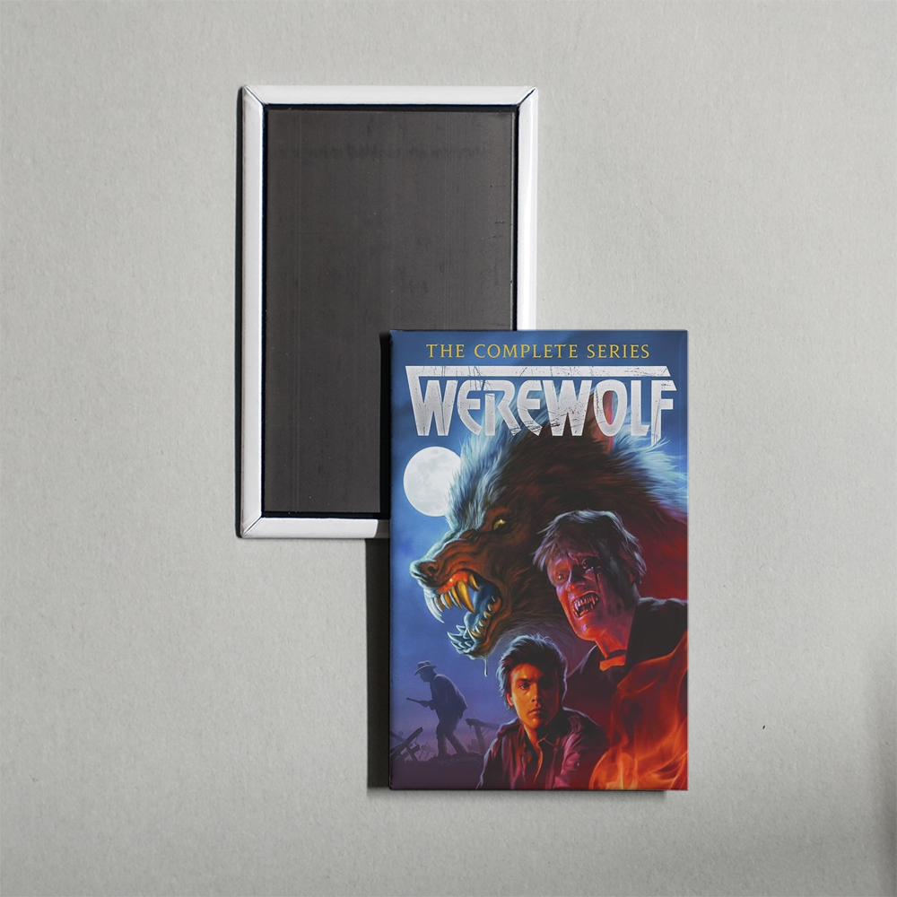 Werewolf TV Show Fridge Magnet