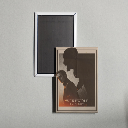 Werewolf by Night Mini Movie Fridge Magnet