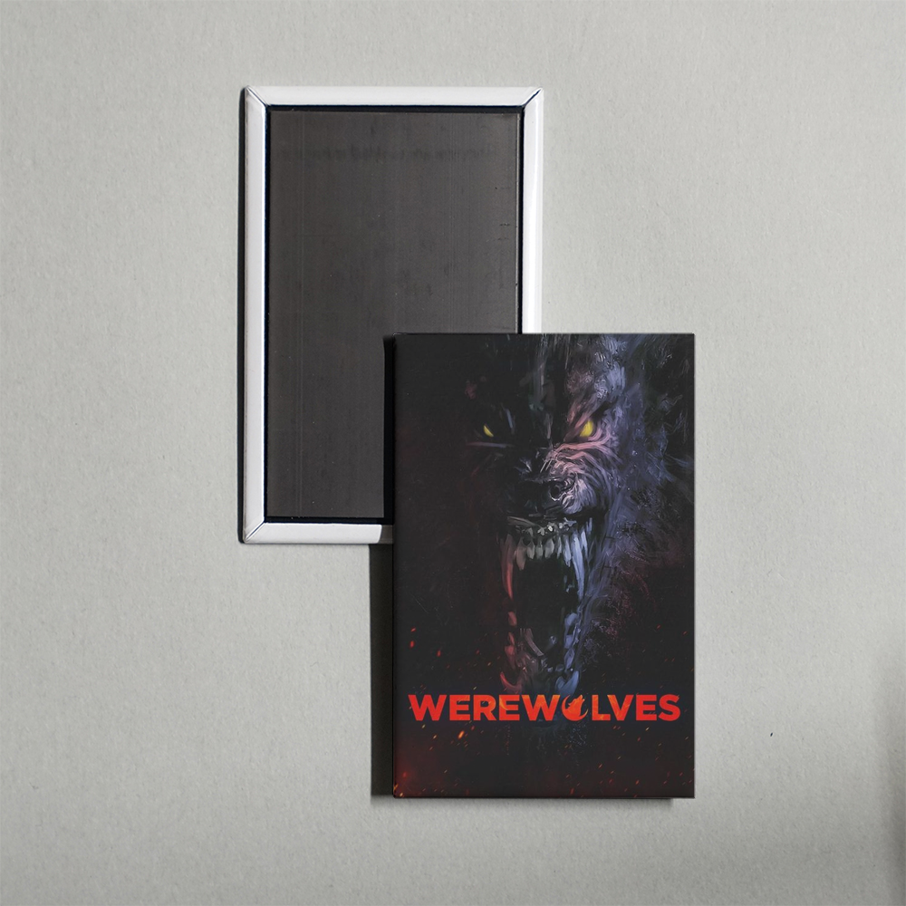 Werewolves Mini Movie Fridge Magnet