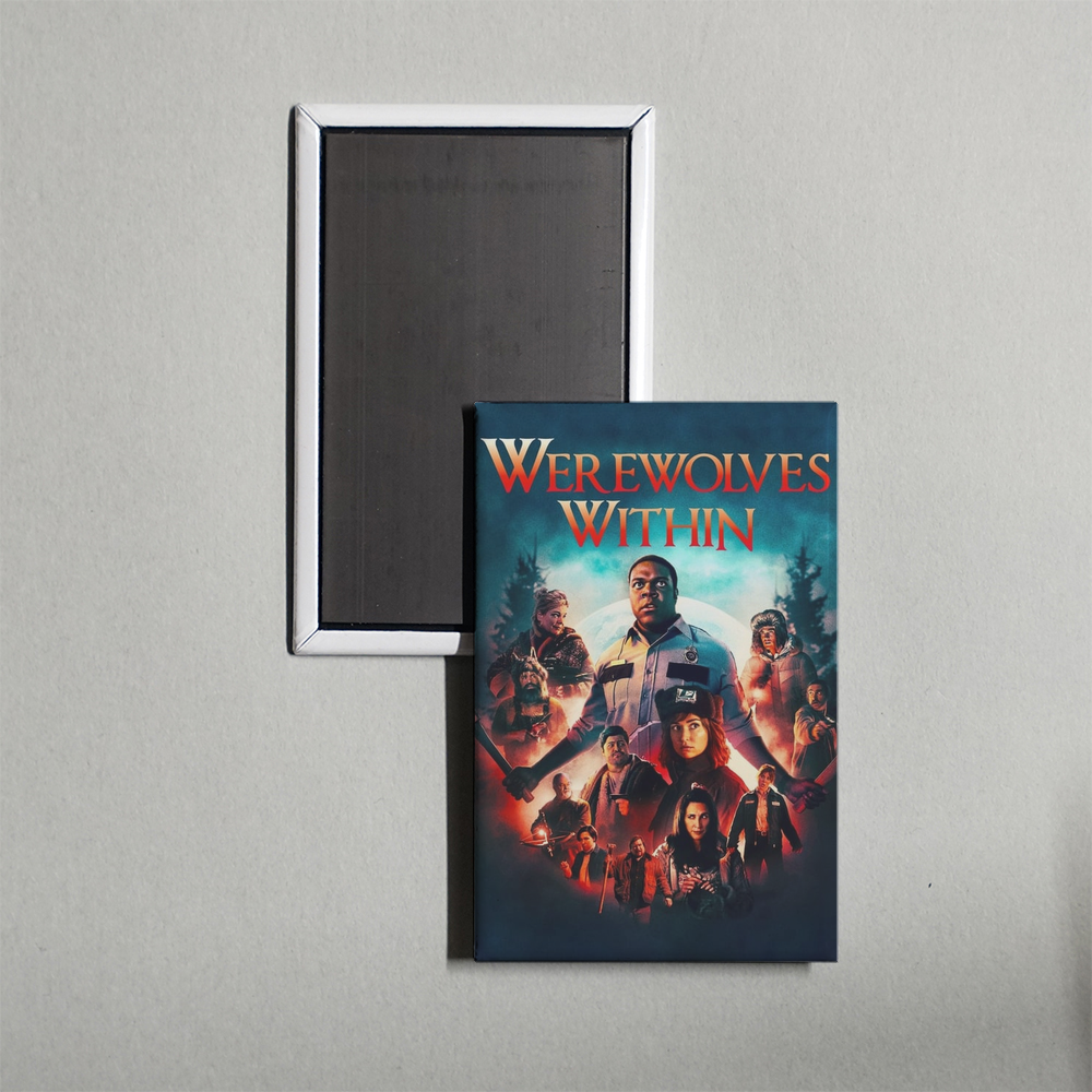 Werewolves Within Mini Movie Fridge Magnet