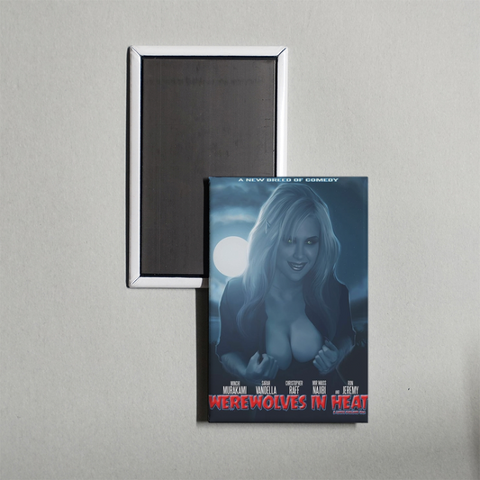 Werewolves in Heat Mini Movie Fridge Magnet
