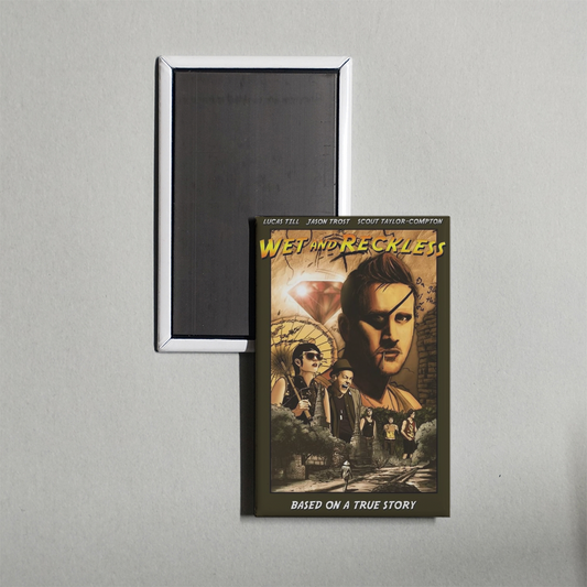 Wet and Reckless Mini Movie Fridge Magnet