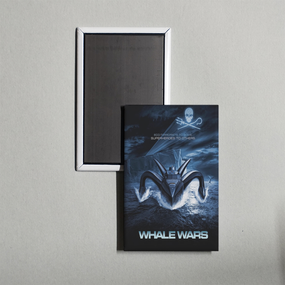 Whale Wars TV Show Fridge Magnet