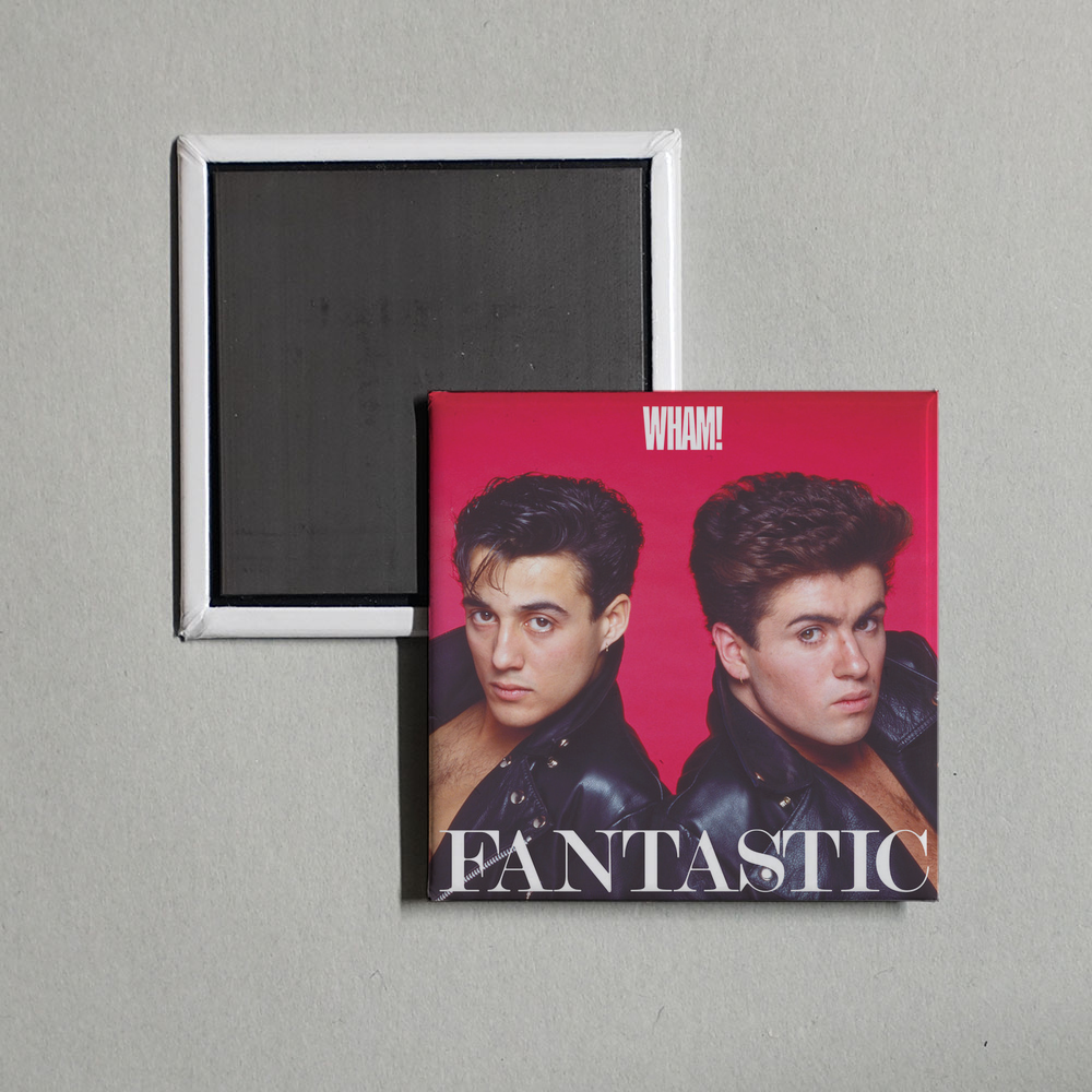 Wham - Fantastic Album Cover Fridge Magnet