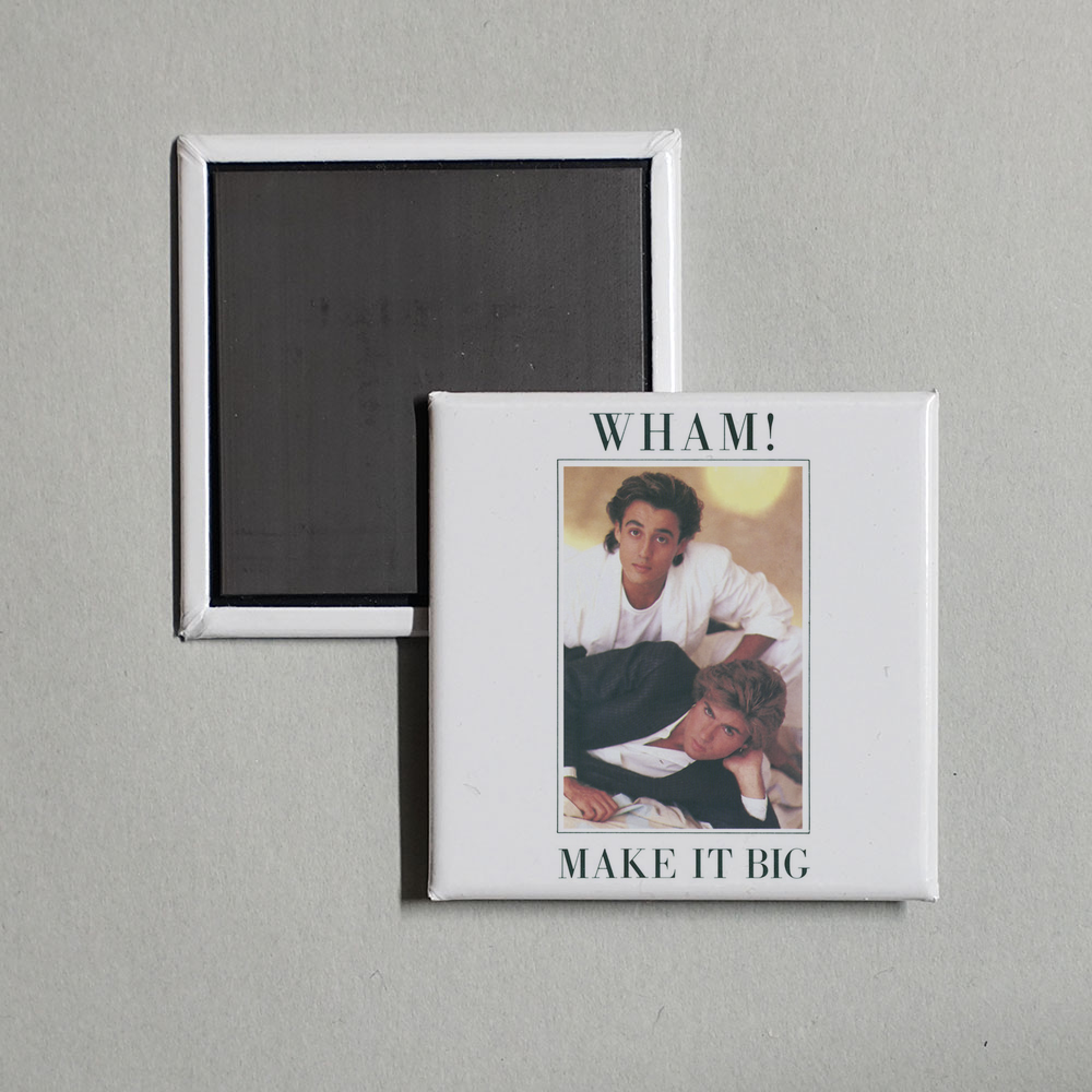 Wham! - Make It Big Album Cover Fridge Magnet
