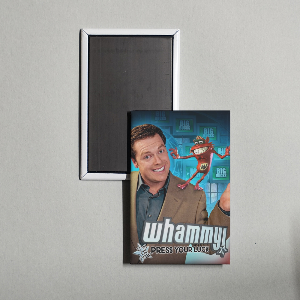 Whammy! The All-New Press Your Luck TV Show Fridge Magnet
