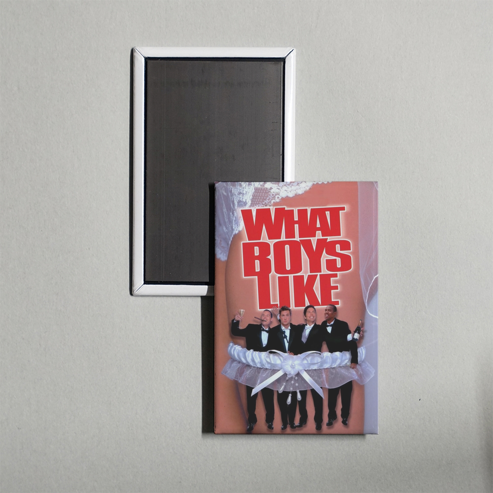 What Boys Like Mini Movie Fridge Magnet