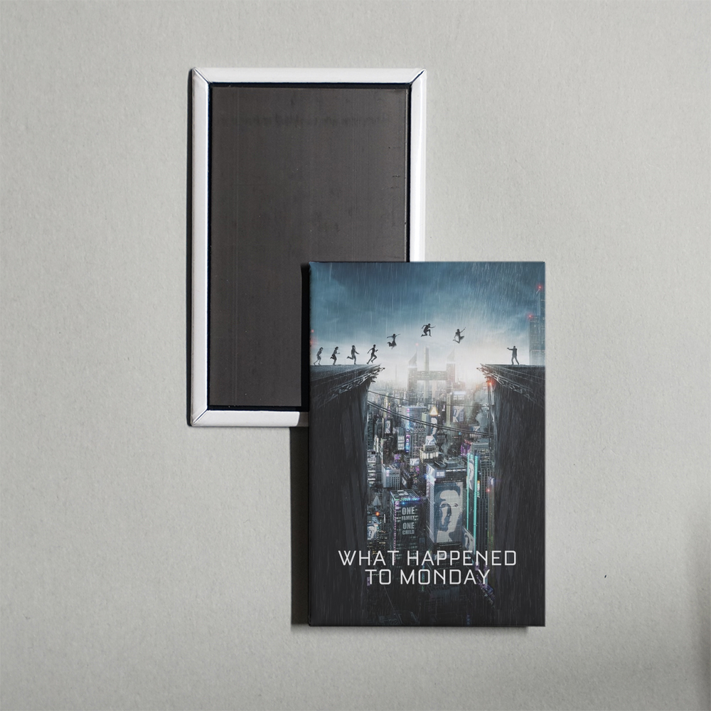 What Happened to Monday Mini Movie Fridge Magnet