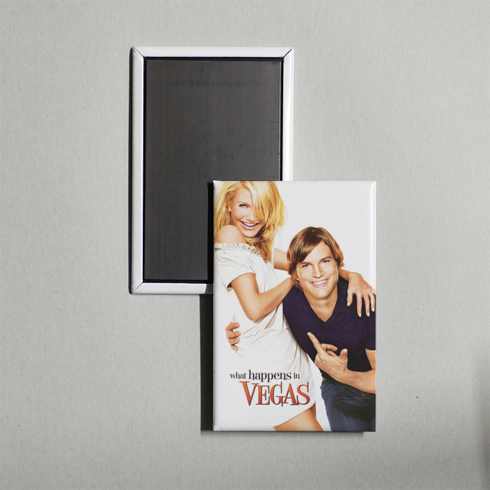 What Happens in Vegas Mini Movie Fridge Magnet