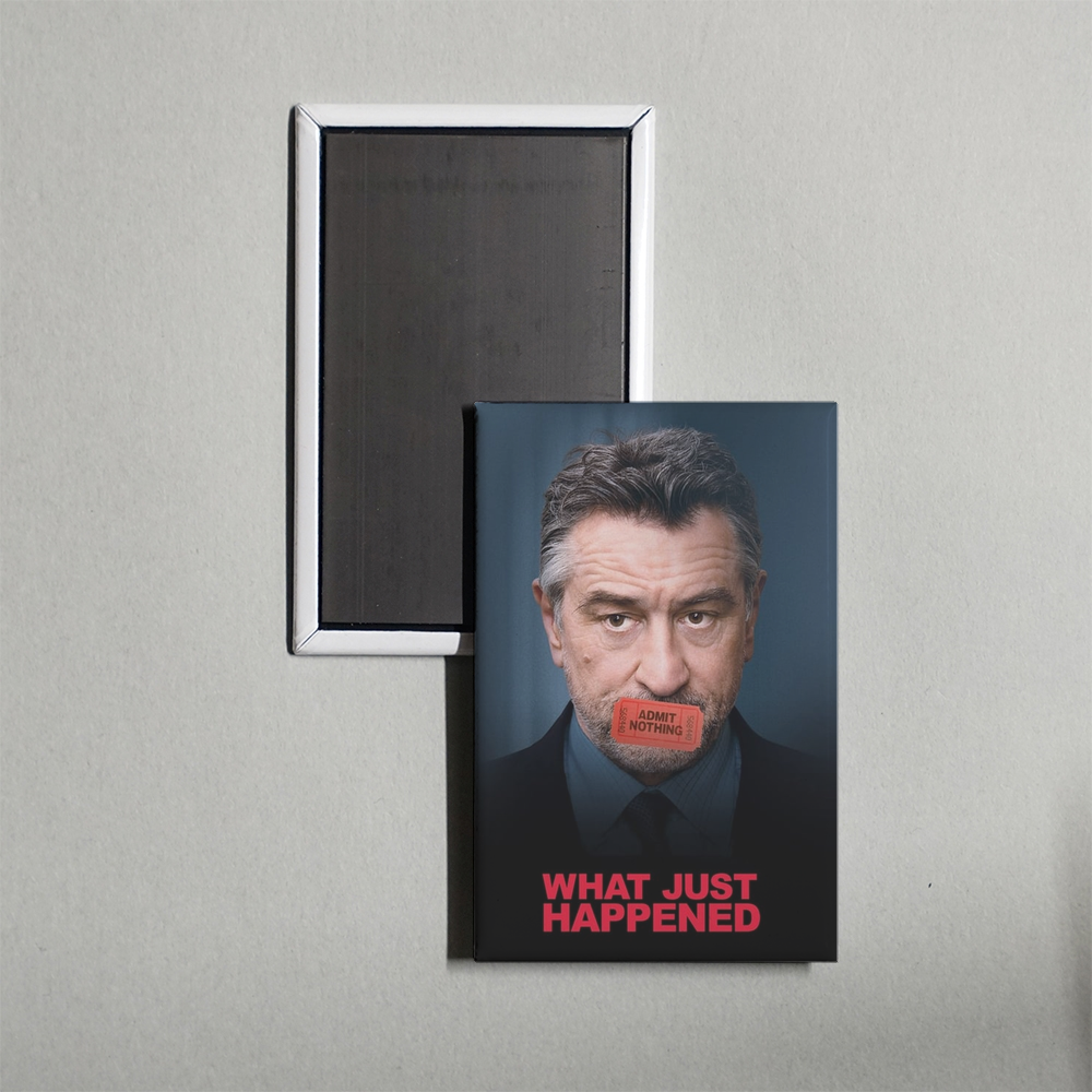 What Just Happened Mini Movie Fridge Magnet