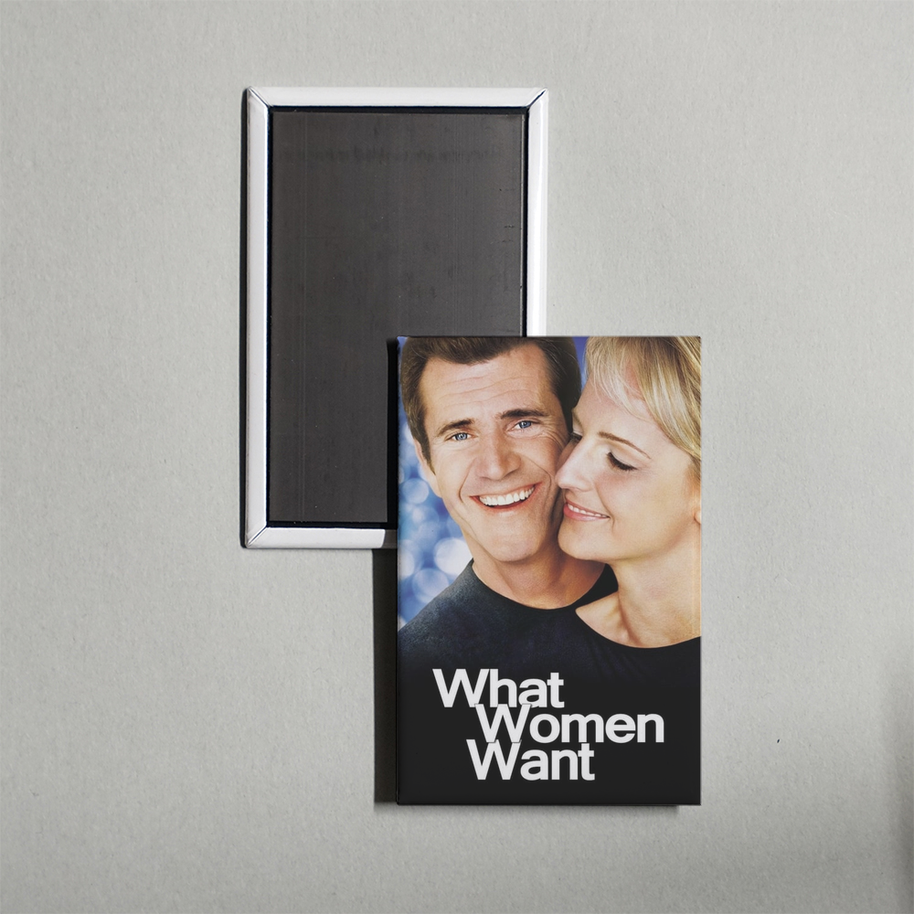 What Women Want Mini Movie Fridge Magnet