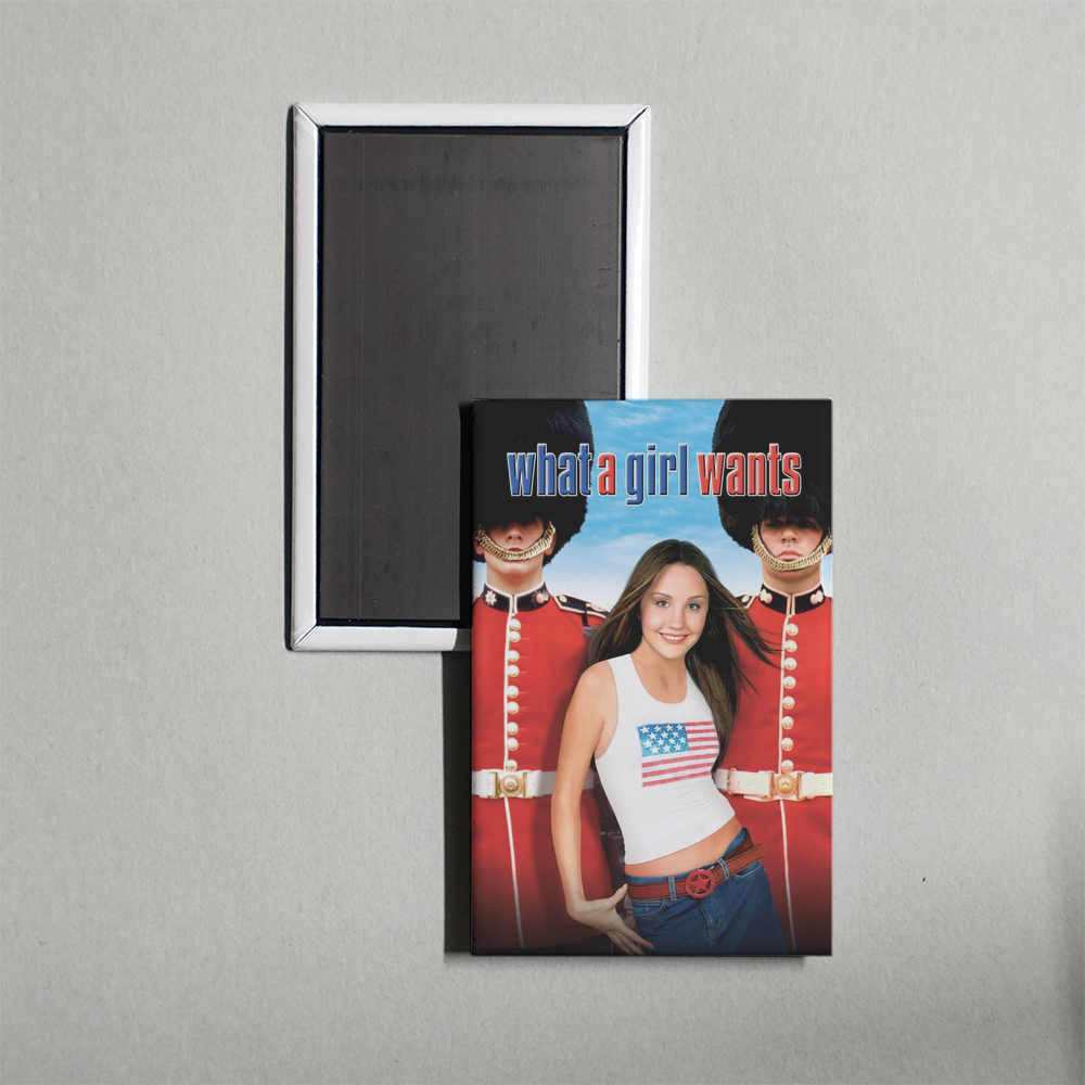 What a Girl Wants Mini Movie Fridge Magnet