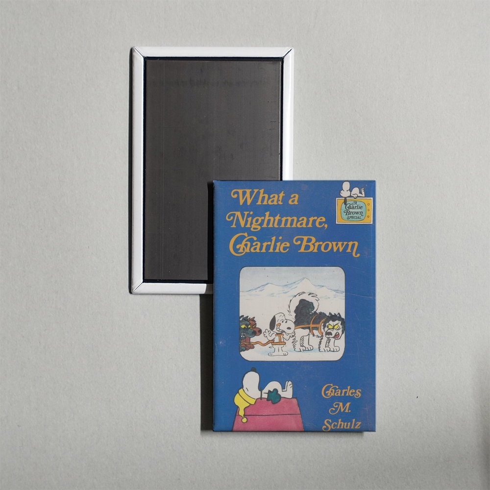 What a Nightmare, Charlie Brown! Mini Movie Fridge Magnet