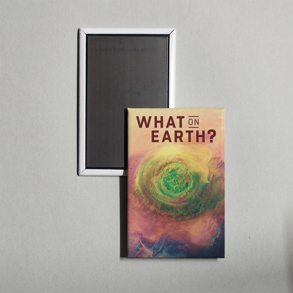 What on Earth TV Show Fridge Magnet