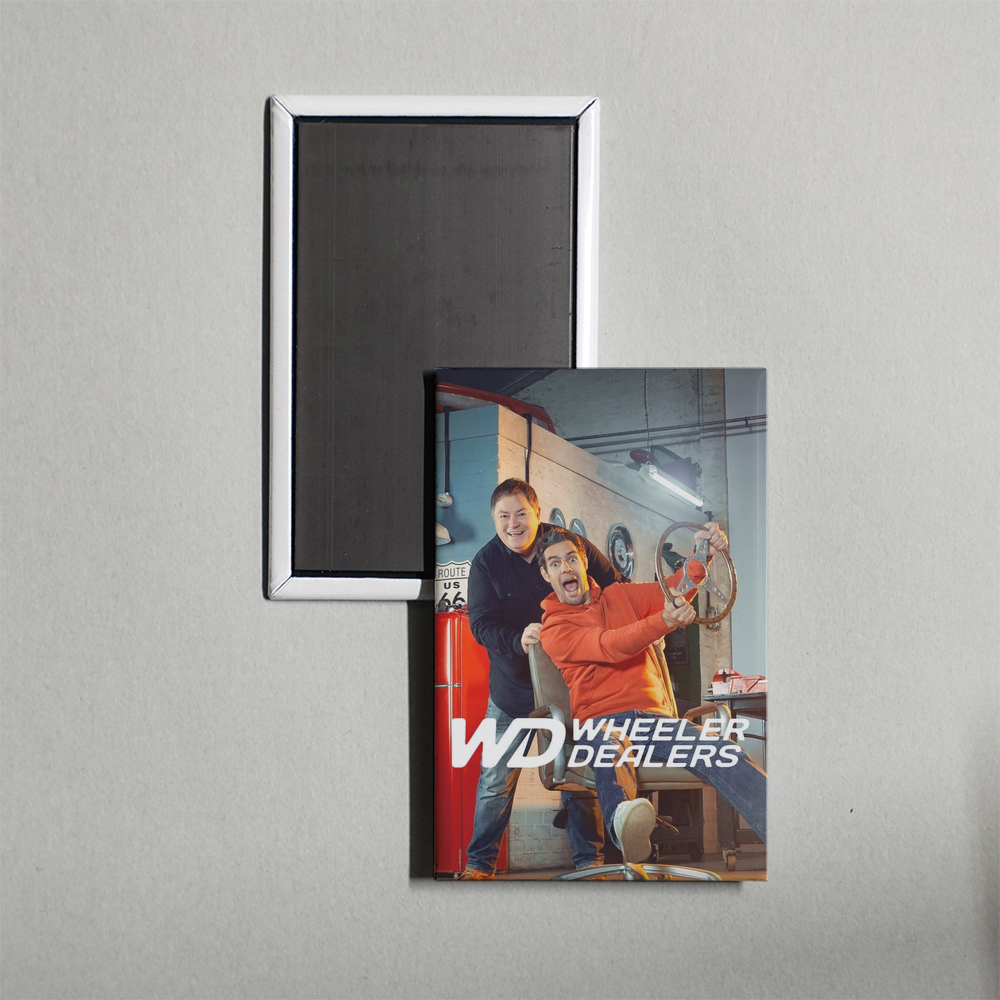 Wheeler Dealers TV Show Fridge Magnet
