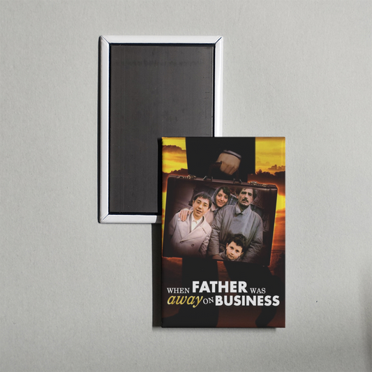 When Father Was Away on Business Mini Movie Fridge Magnet