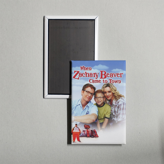 When Zachary Beaver Came to Town Mini Movie Fridge Magnet