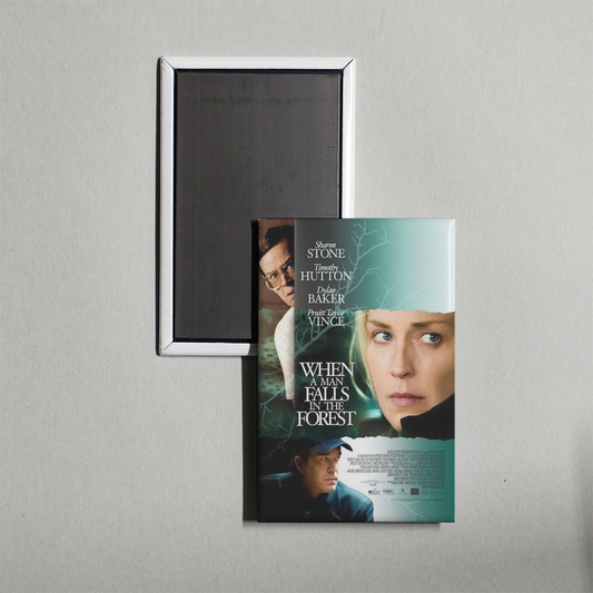 When a Man Falls Mini Movie Fridge Magnet