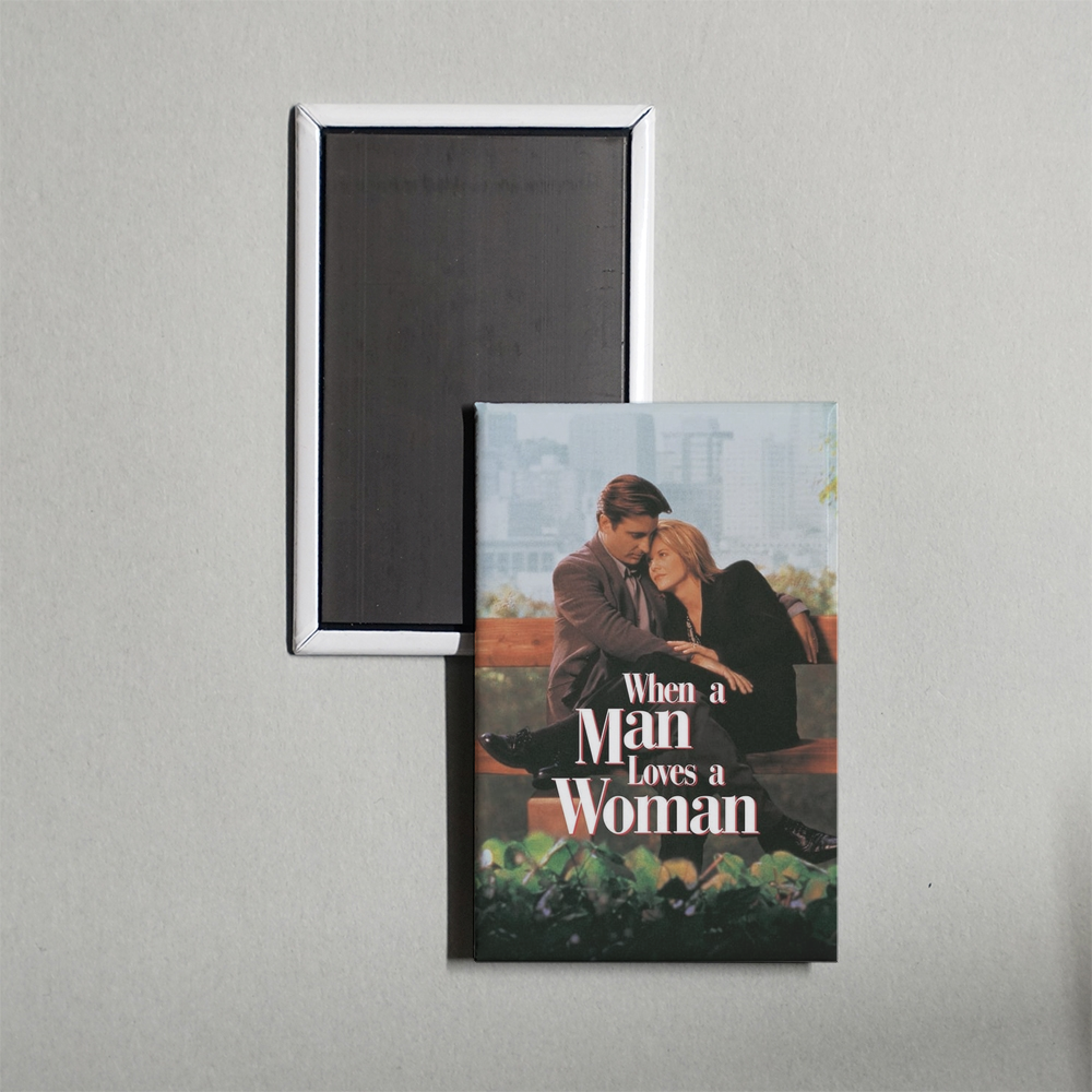 When a Man Loves a Woman Mini Movie Fridge Magnet