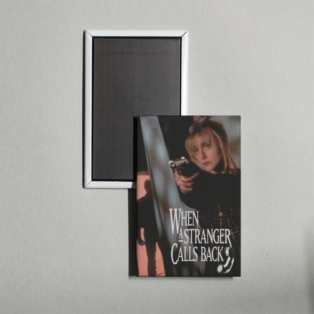 When a Stranger Calls Back Mini Movie Fridge Magnet