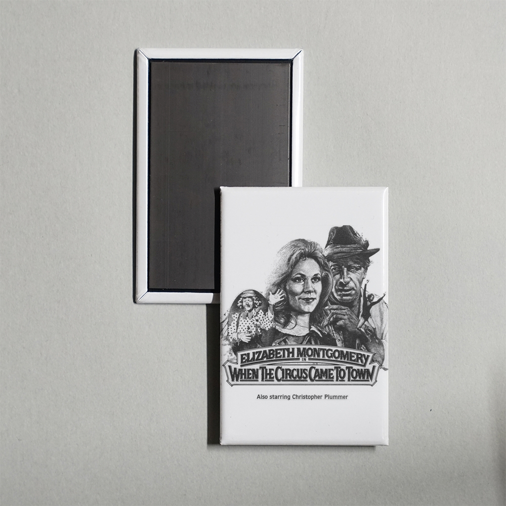 When the Circus Came to Town Mini Movie Fridge Magnet