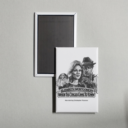 When the Circus Came to Town Mini Movie Fridge Magnet
