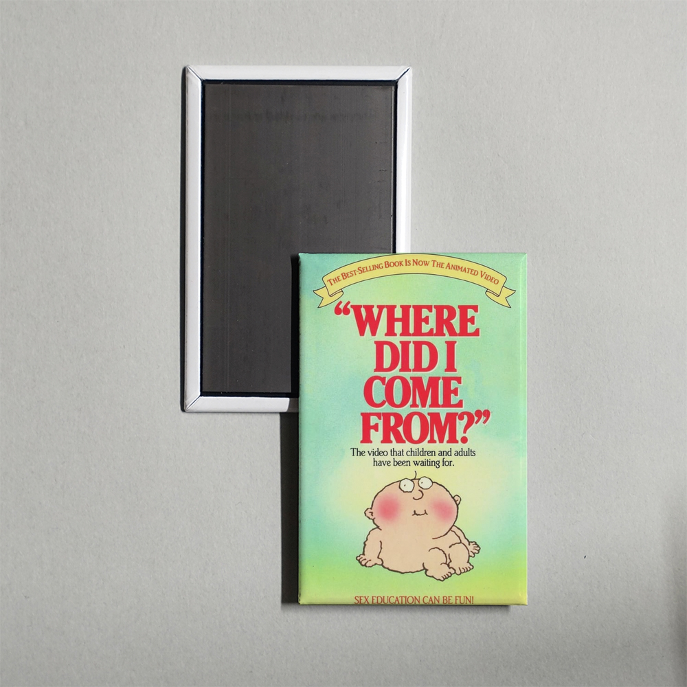Where Did I Come From Mini Movie Fridge Magnet