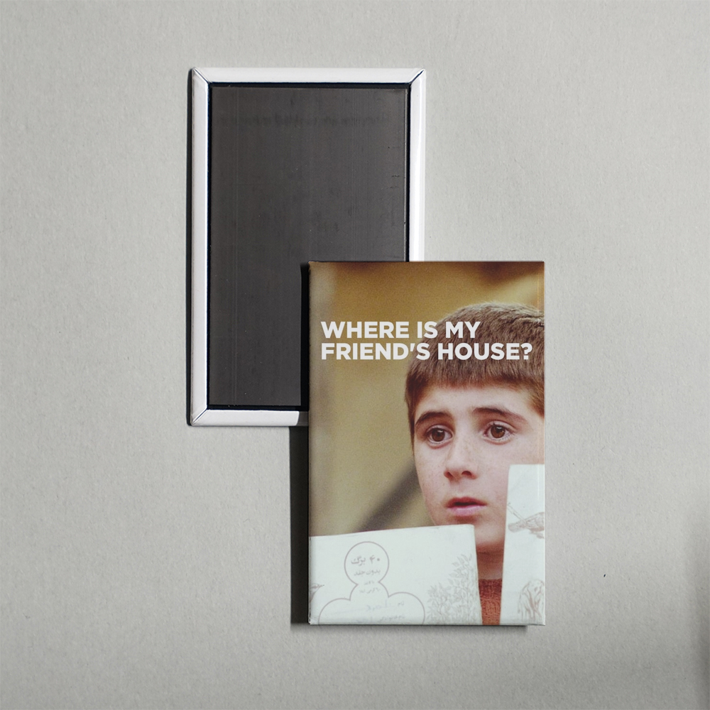 Where Is The Friend's House Mini Movie Fridge Magnet