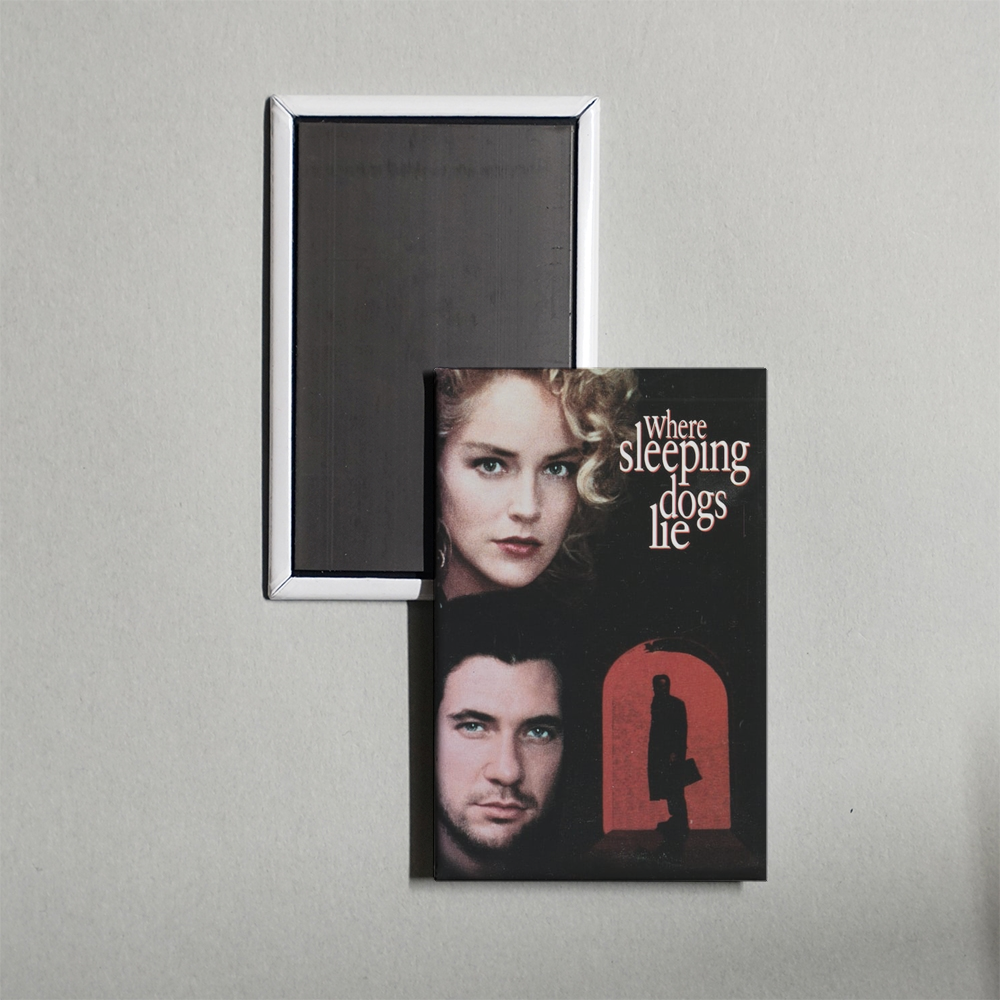 Where Sleeping Dogs Lie Mini Movie Fridge Magnet