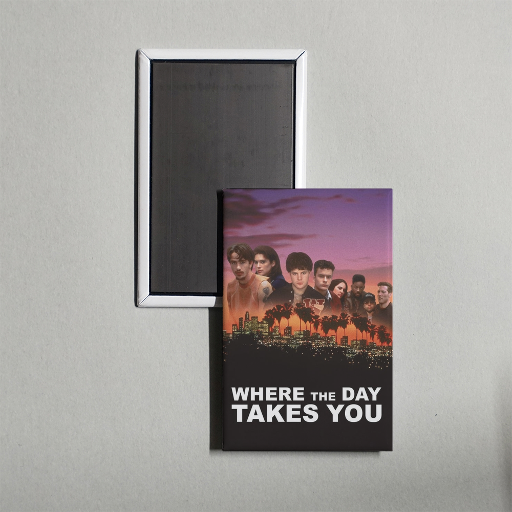 Where the Day Takes You Mini Movie Fridge Magnet