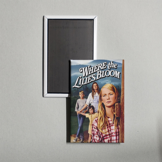 Where the Lilies Bloom Mini Movie Fridge Magnet