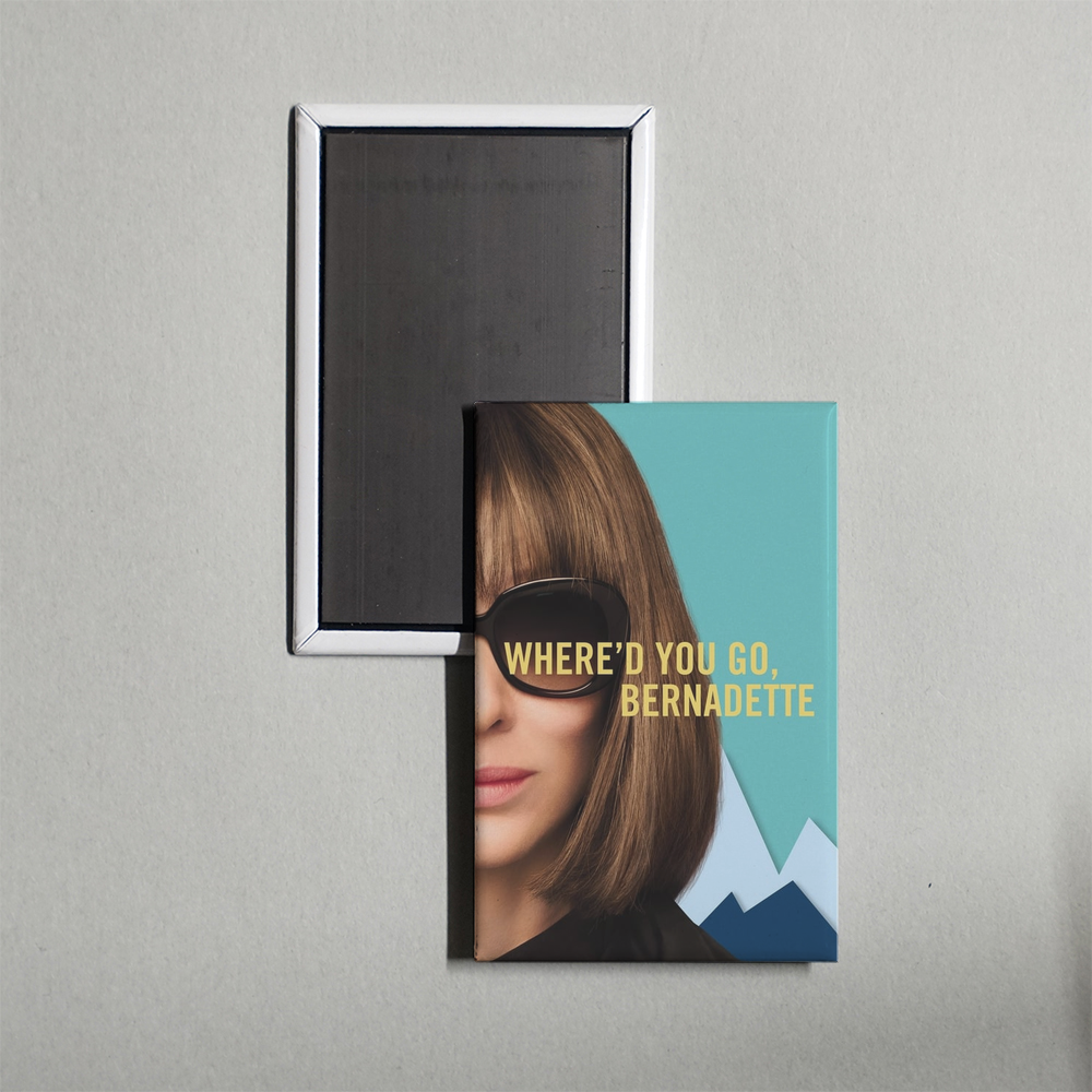Where'd You Go, Bernadette Mini Movie Fridge Magnet