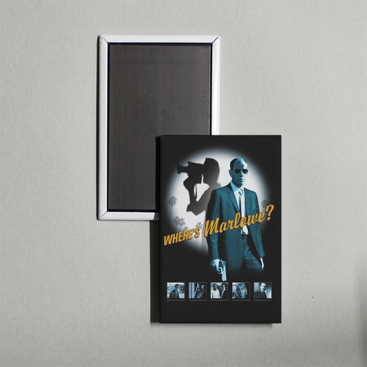 Where's Marlowe Mini Movie Fridge Magnet