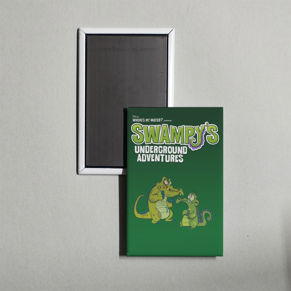 Where's My Water Swampy's Underground Adventures TV Show Fridge Magnet