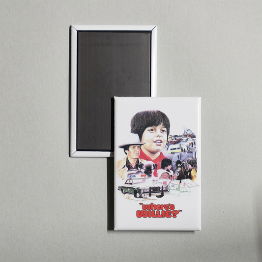 Where's Willie Mini Movie Fridge Magnet
