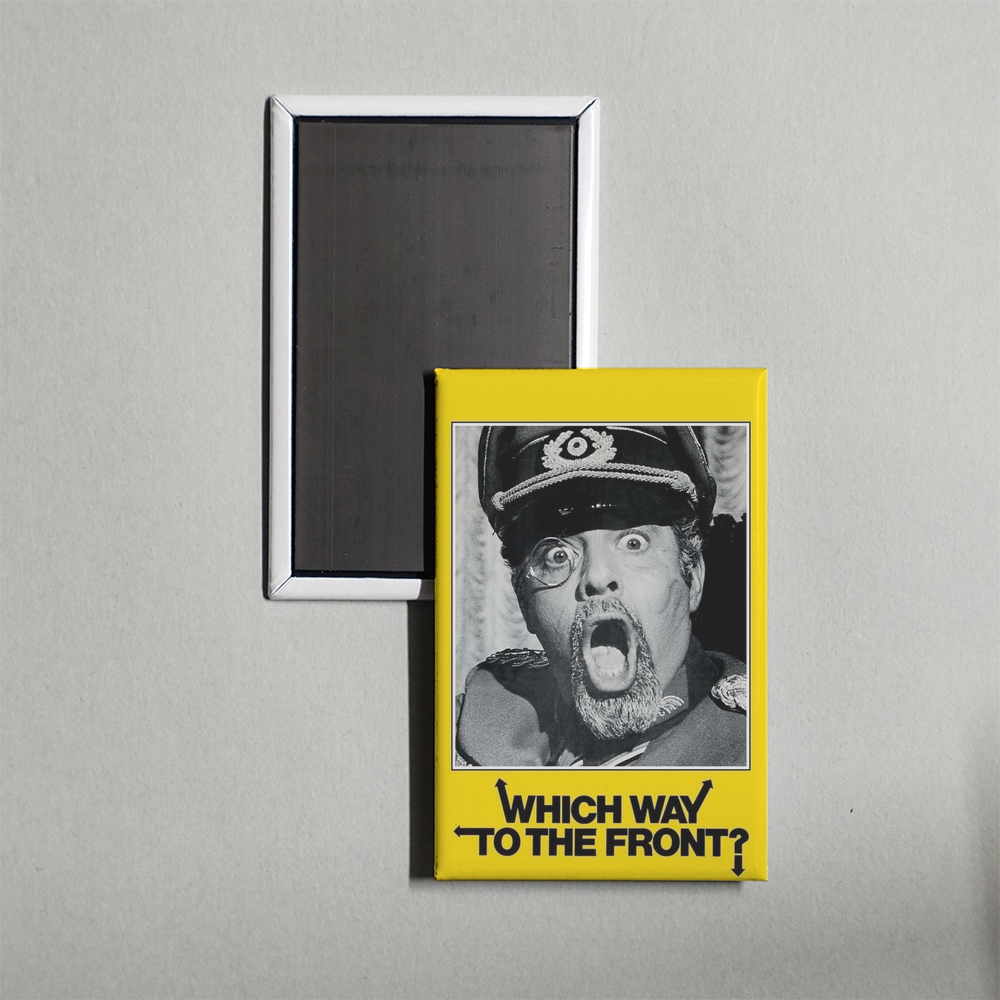 Which Way to the Front Mini Movie Fridge Magnet