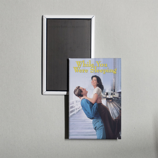 While You Were Sleeping Mini Movie Fridge Magnet