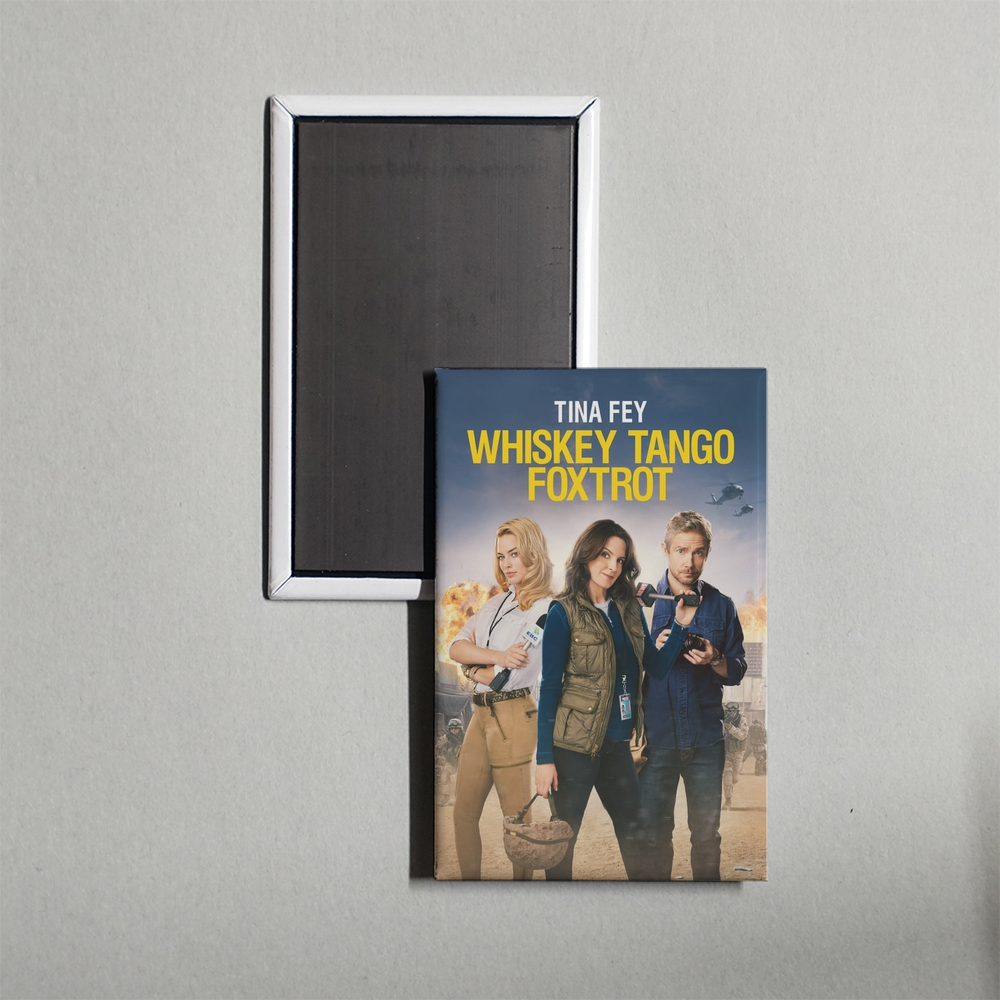 Whiskey Tango Foxtrot Mini Movie Fridge Magnet
