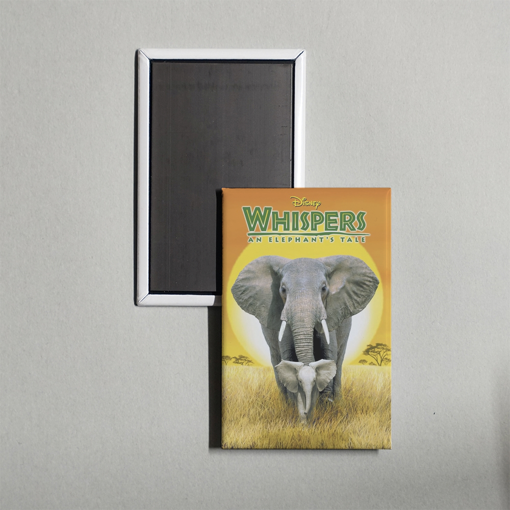 Whispers An Elephant's Tale Mini Movie Fridge Magnet