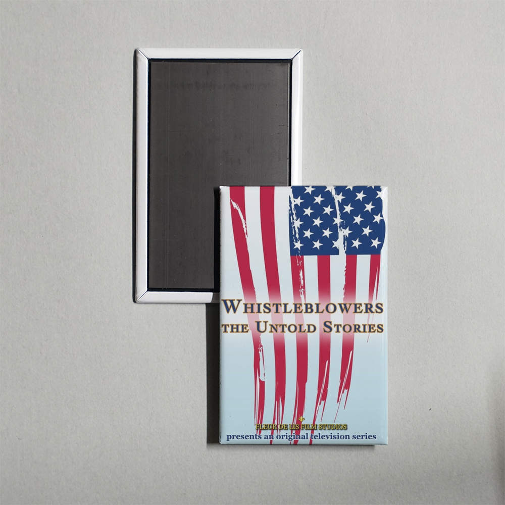 Whistleblowers The Untold Stories TV Show Fridge Magnet