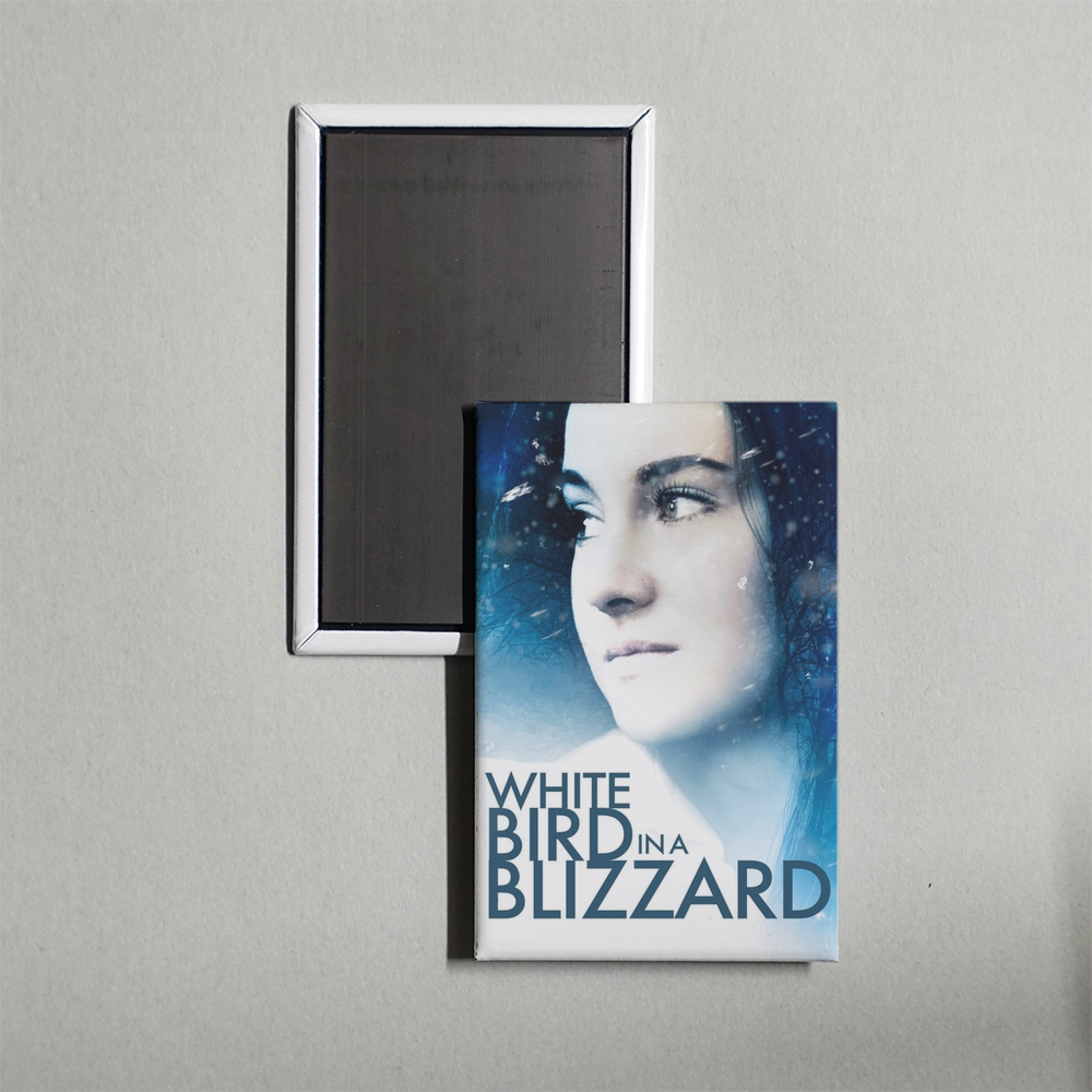White Bird in a Blizzard Mini Movie Fridge Magnet