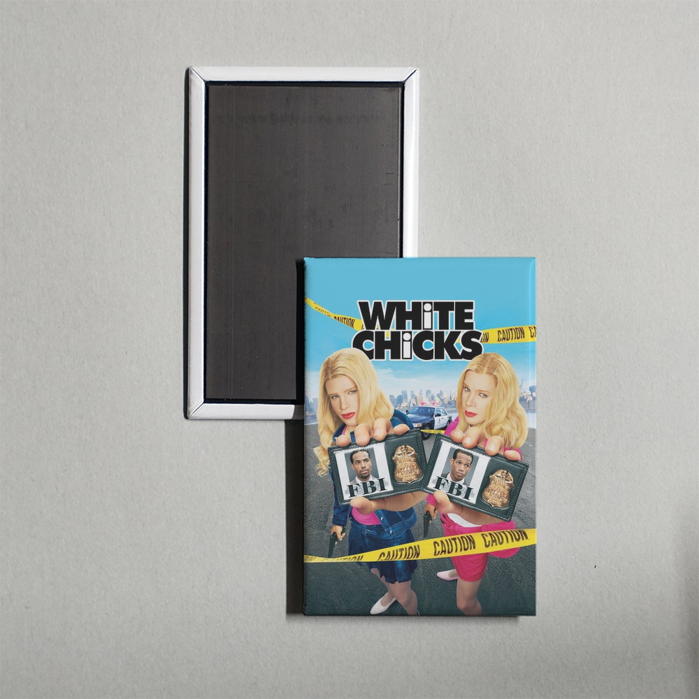 White Chicks Mini Movie Fridge Magnet