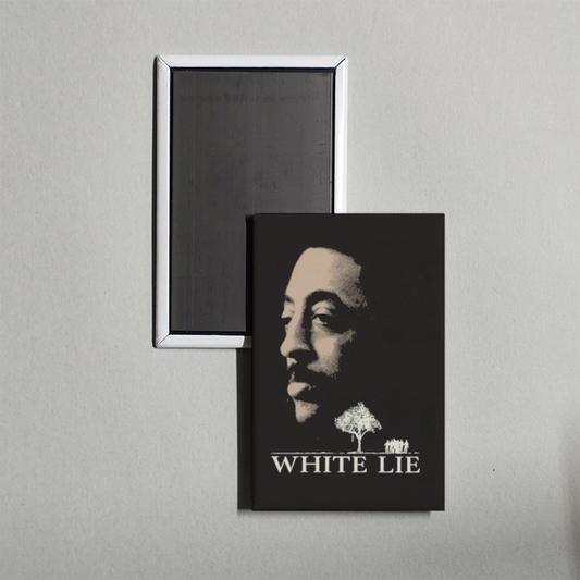 White Lie Mini Movie Fridge Magnet