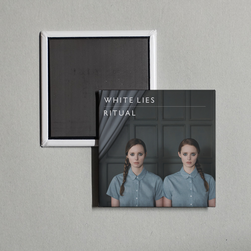 White Lies - Ritual Album Cover Fridge Magnet