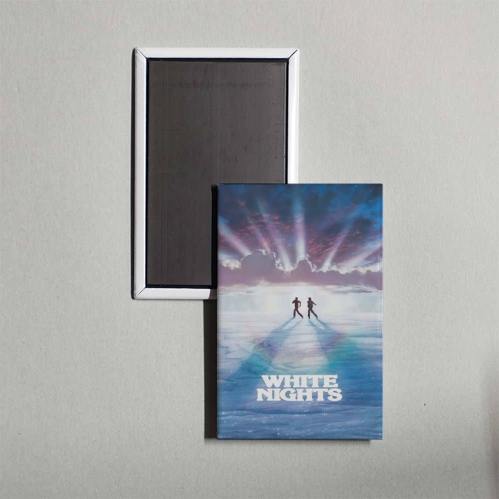 White Nights Mini Movie Fridge Magnet
