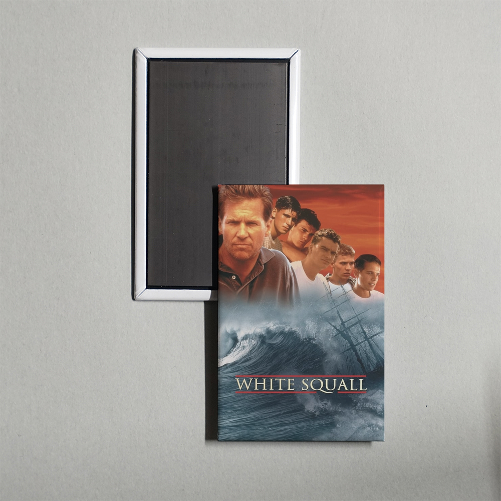 White Squall Mini Movie Fridge Magnet